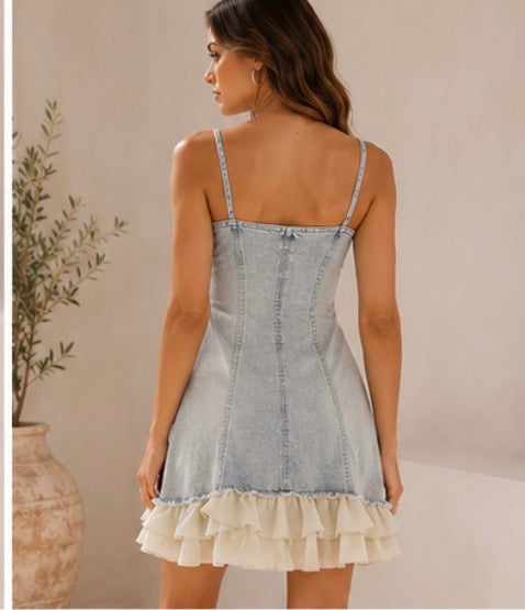 Denim dress