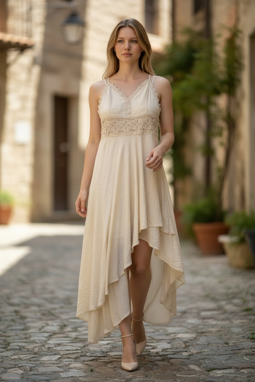 long dress short sleeve