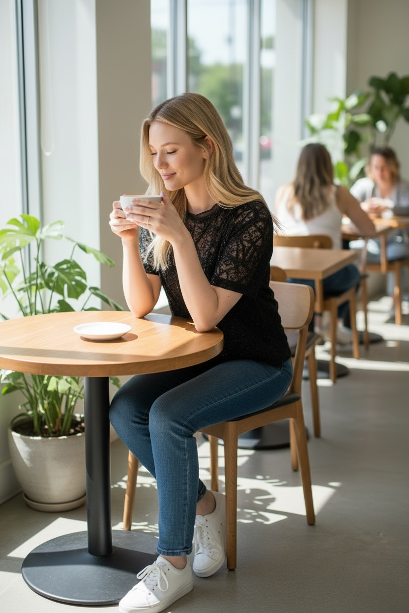 Elyte Chic Blouse - Black