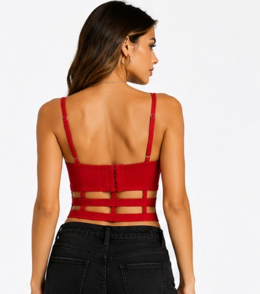Phoenix Cage Crop Top