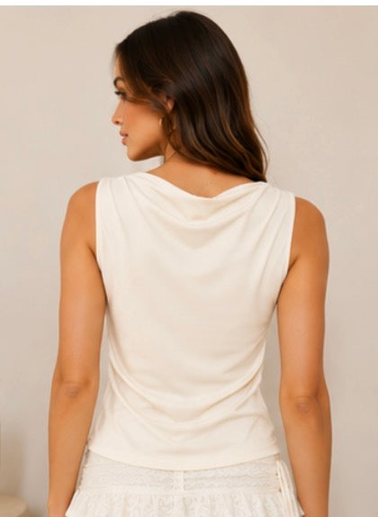 Aria Cowl Neck Tank
