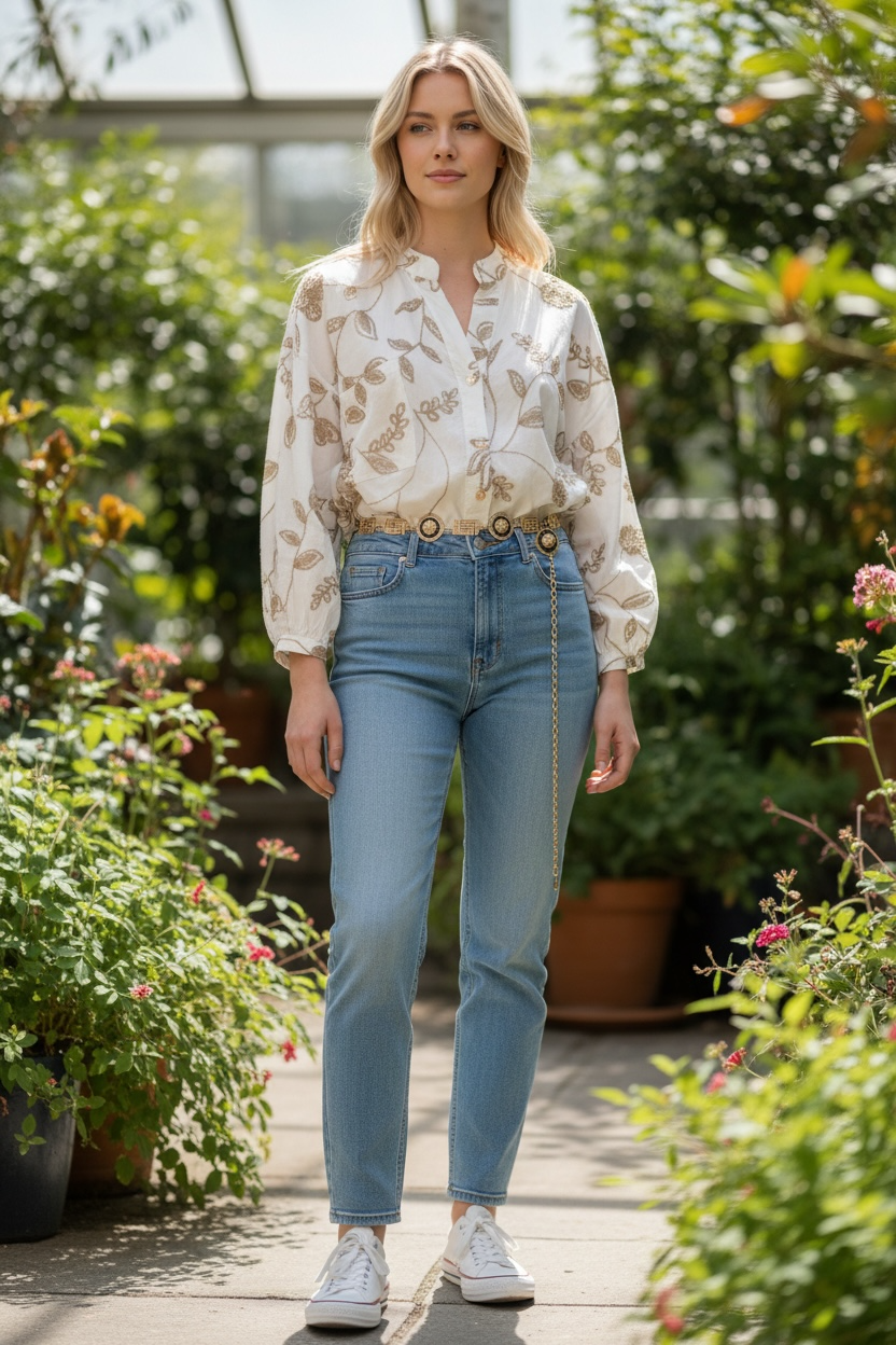 Elyte Chic Blouse -White
