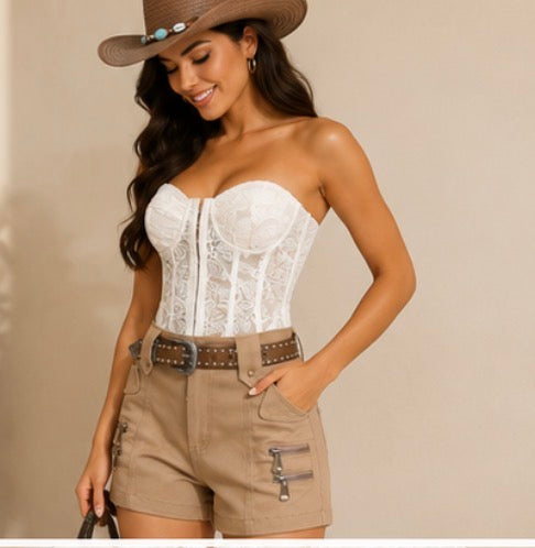 Sierra Lace Corset Top