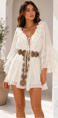 Ruffle Mini Dress