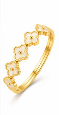 White  Clover Bracelet