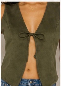 Ana  Suede Vest