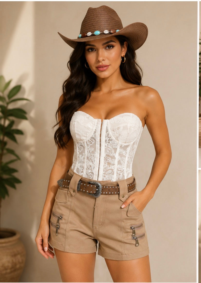 Sierra Lace Corset Top