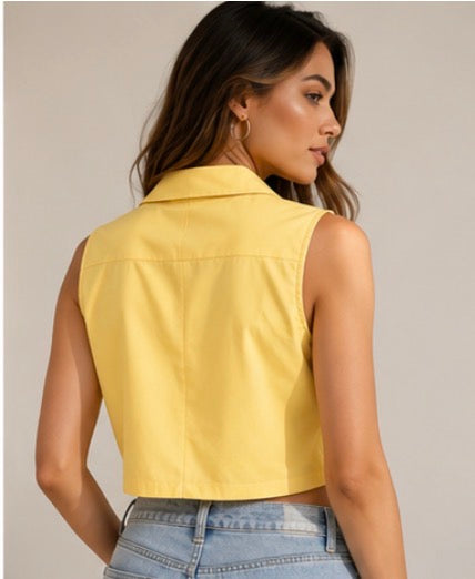 Marisol Crop Blouse