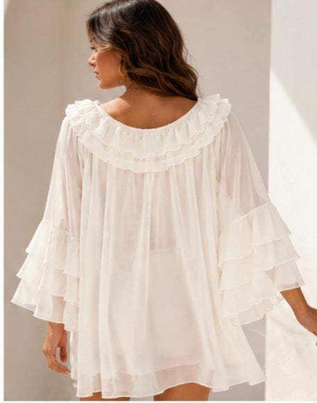 Ruffle Mini Dress