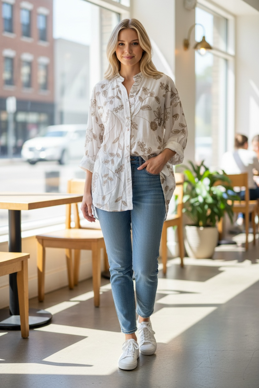 Elyte Chic Blouse -White