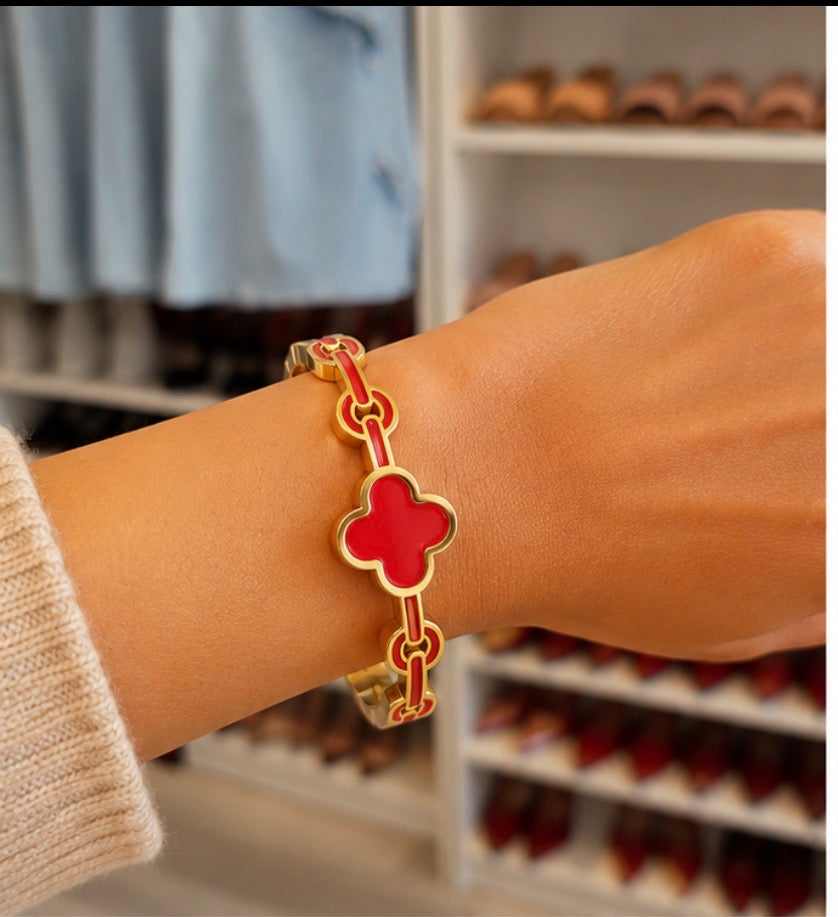 Red Clover Bracelet