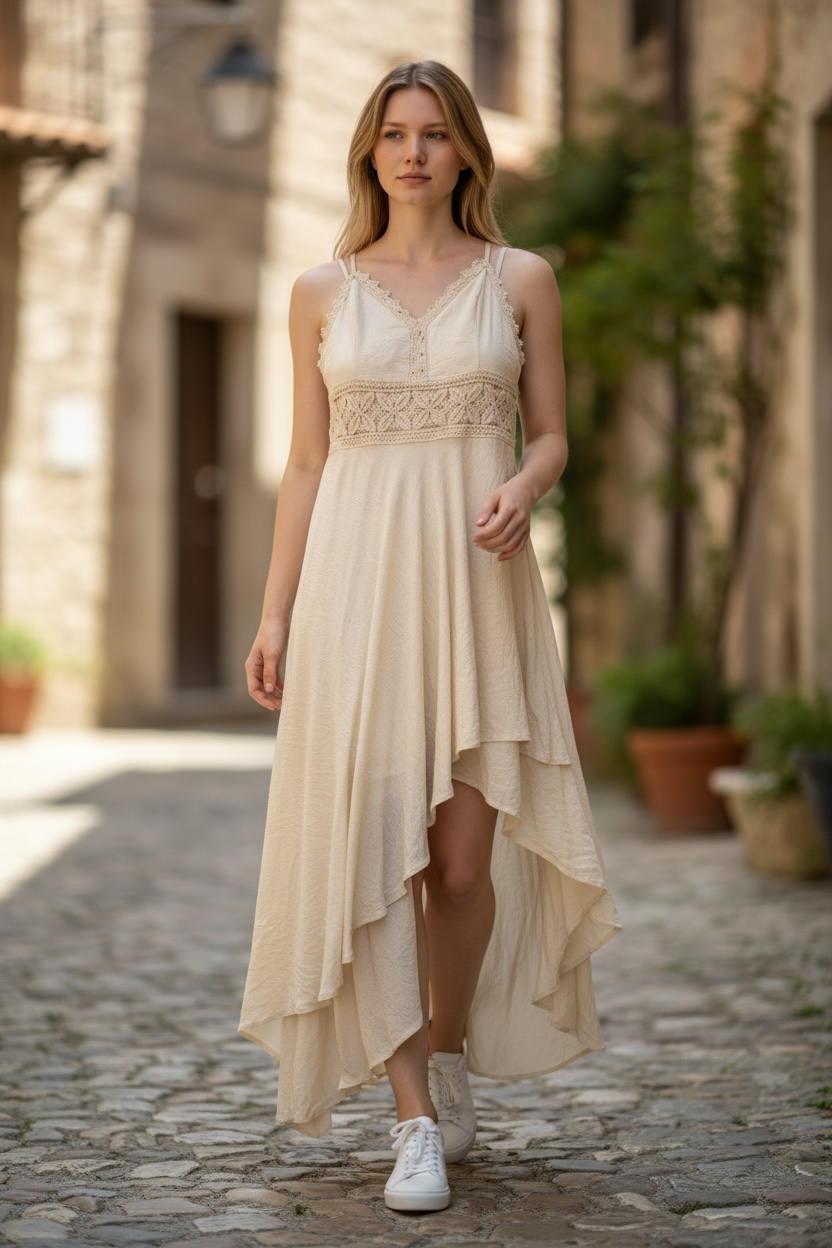 long dress short sleeve