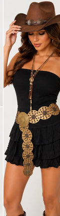 Western  Mini Dress