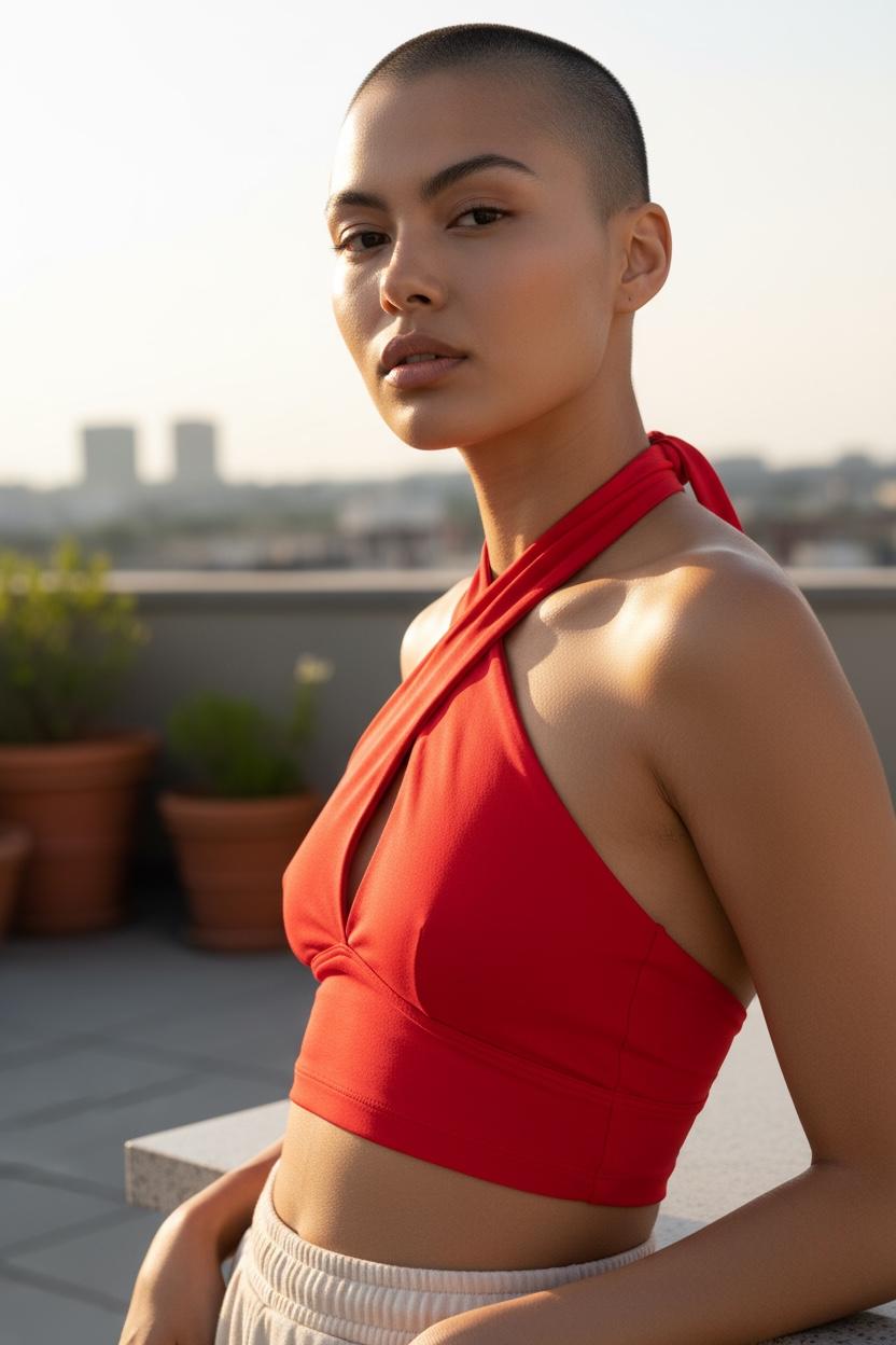 Crop top sleeveless, summer wear, casual tops, knotted style