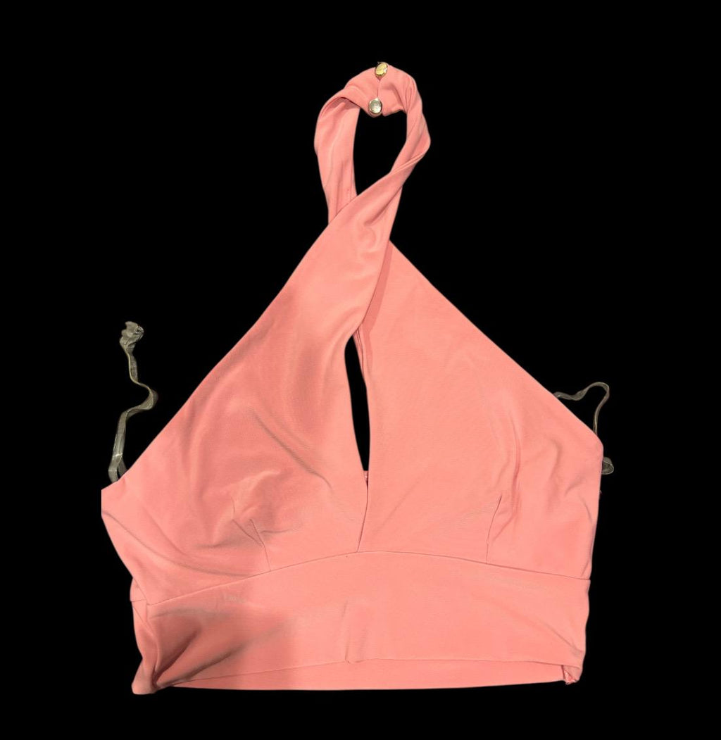 Crop top sleeveless, summer wear, casual tops, knotted style