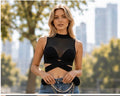Bella Mesh Top