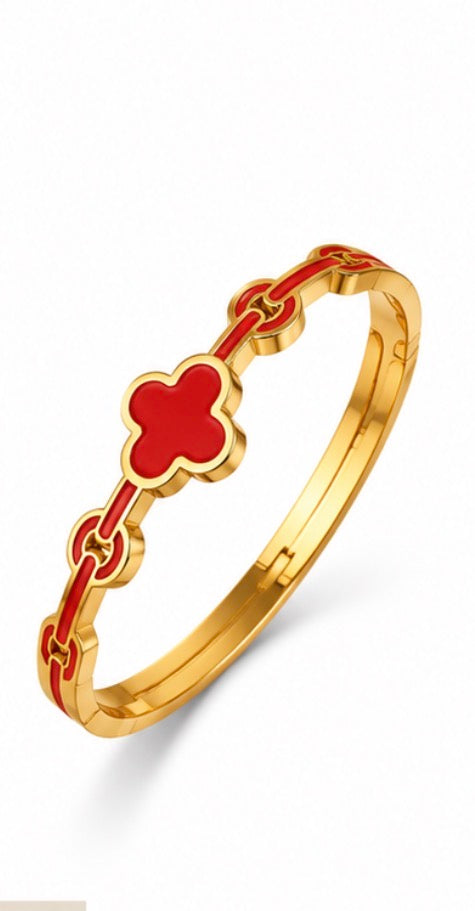 Red Clover Bracelet