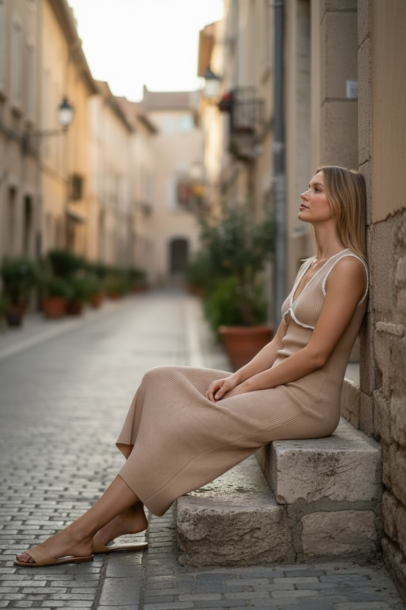 Long maxi dress