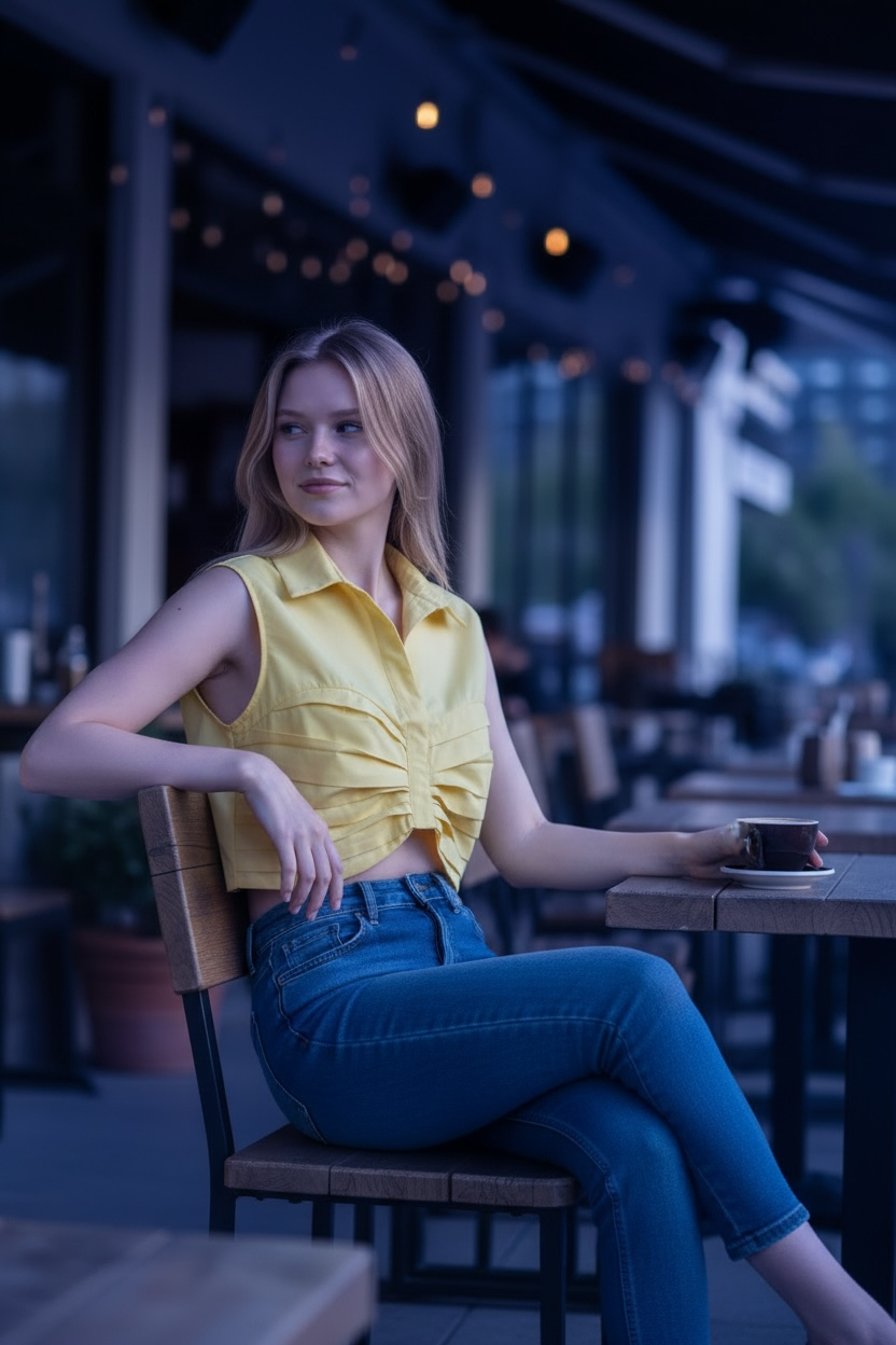 Elyte Chic Blouse - Yellow