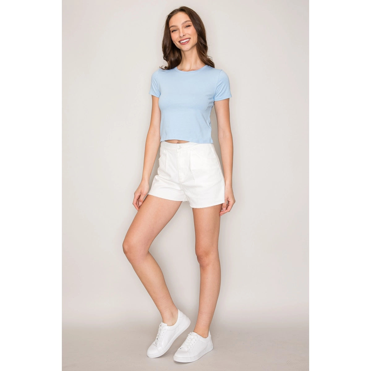 Short Sleeve Crew Neck Tee