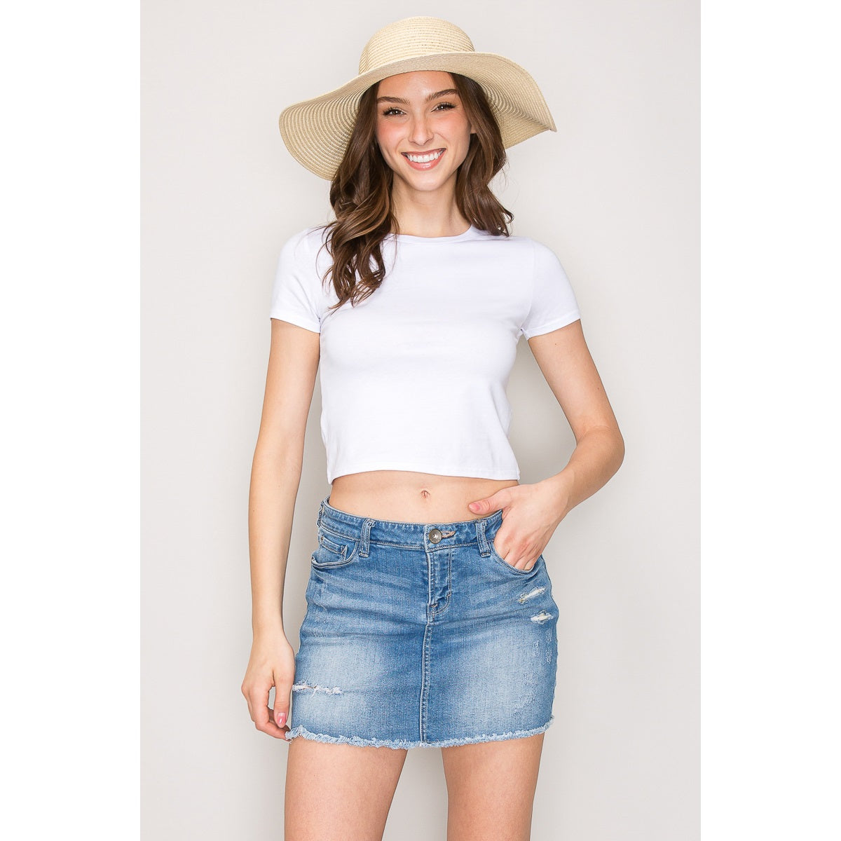 Short Sleeve Crew Neck Tee