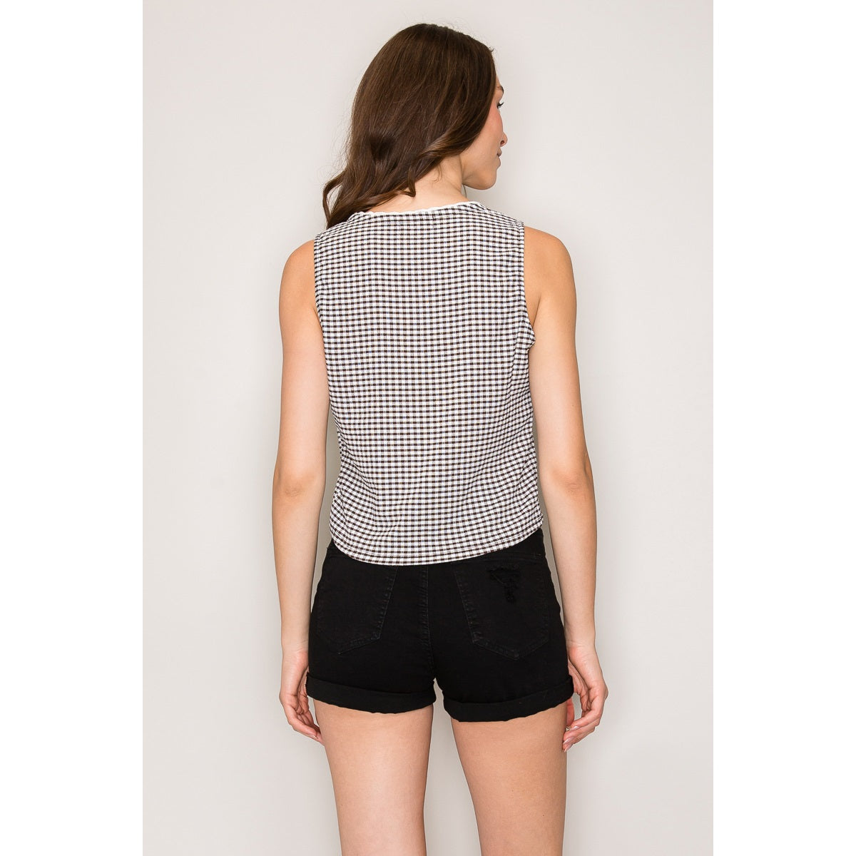 Vest Top with Bow Ties